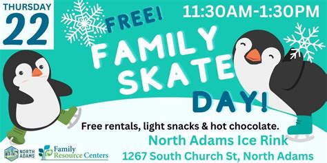 Free family skate day at North Adams Ice Rink